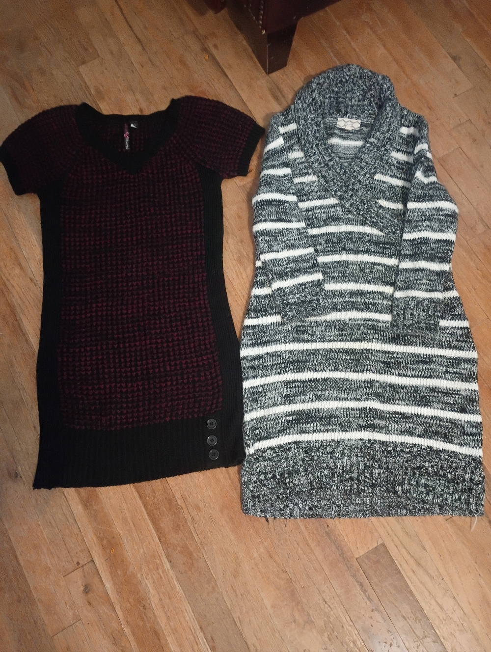 Women’s Sweater Dress Lot – L & XL (2 Pieces)